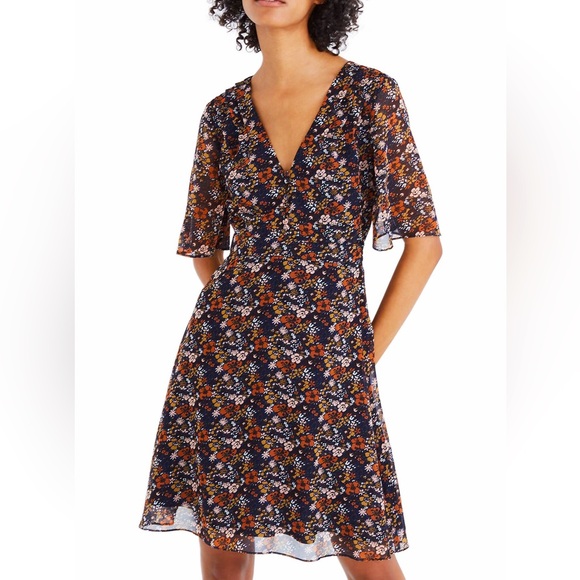Madewell Dresses & Skirts - Madewell orchard flutter sleeve dress